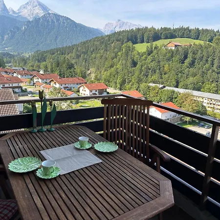 Appartamento Frieda's Bergblick Mit Hallenbad Berchtesgaden